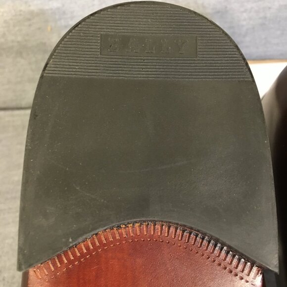 Bally Andrew II Men\'s Dress Penny Loafers. Leather Upper & Soles. Size 12D main image 6